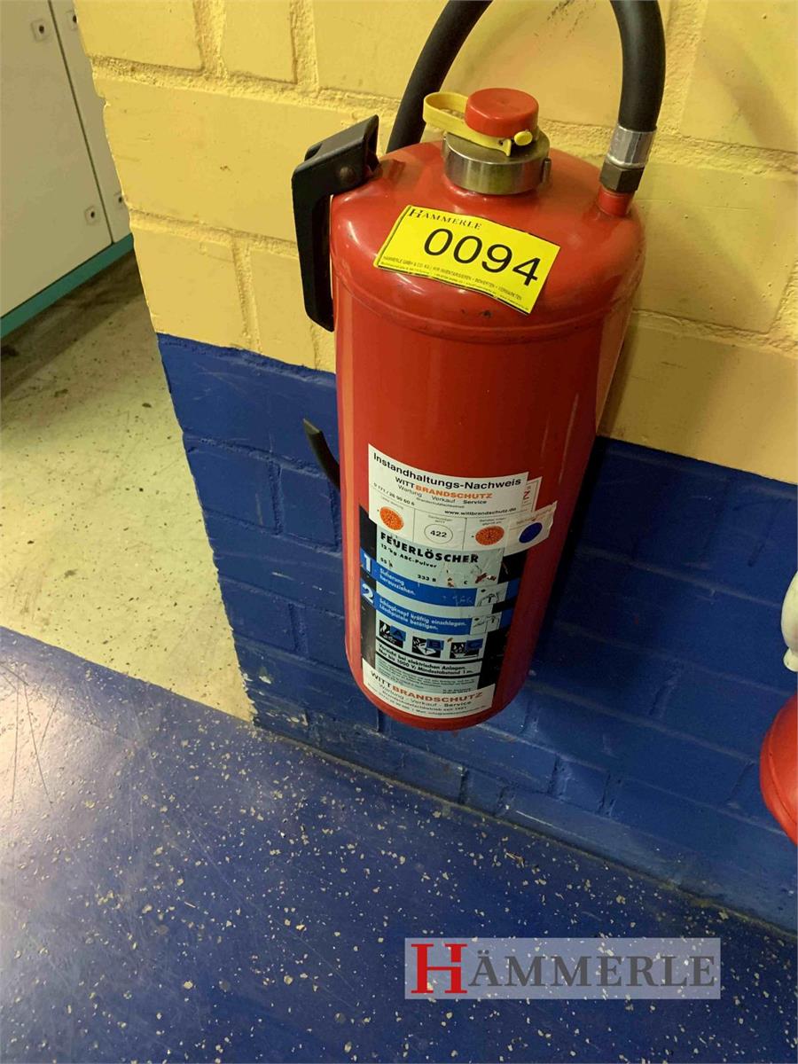 Feuerlöscher 12 kg ABC-Pulver